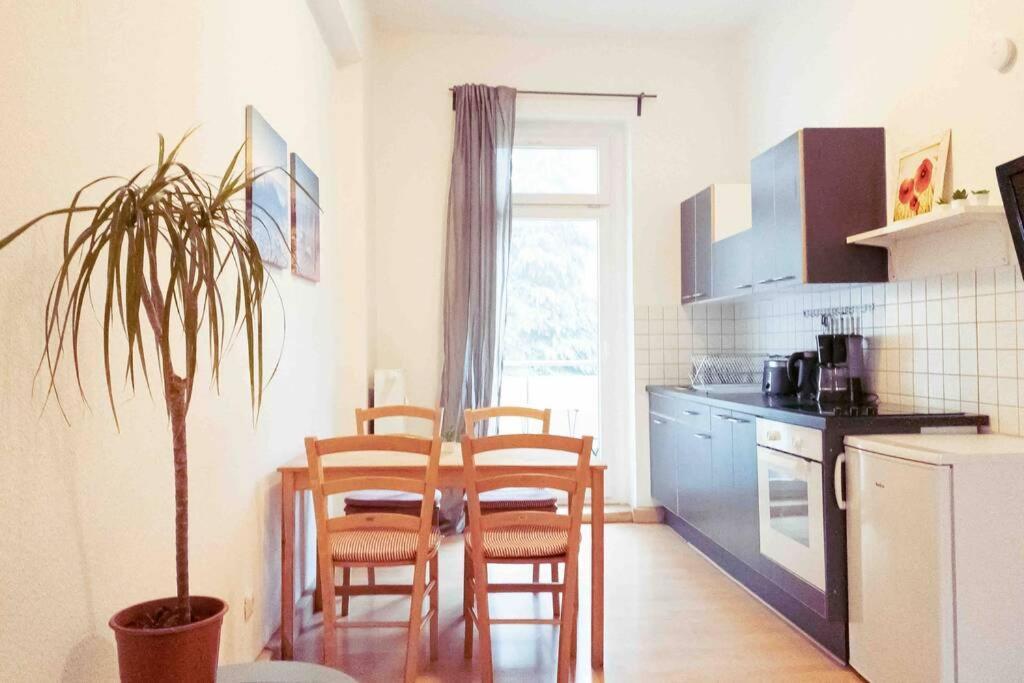 Altbauwohnung Direkt An Der Karli Mit Balkon - Netflix Inklusive Leipzig Dış mekan fotoğraf